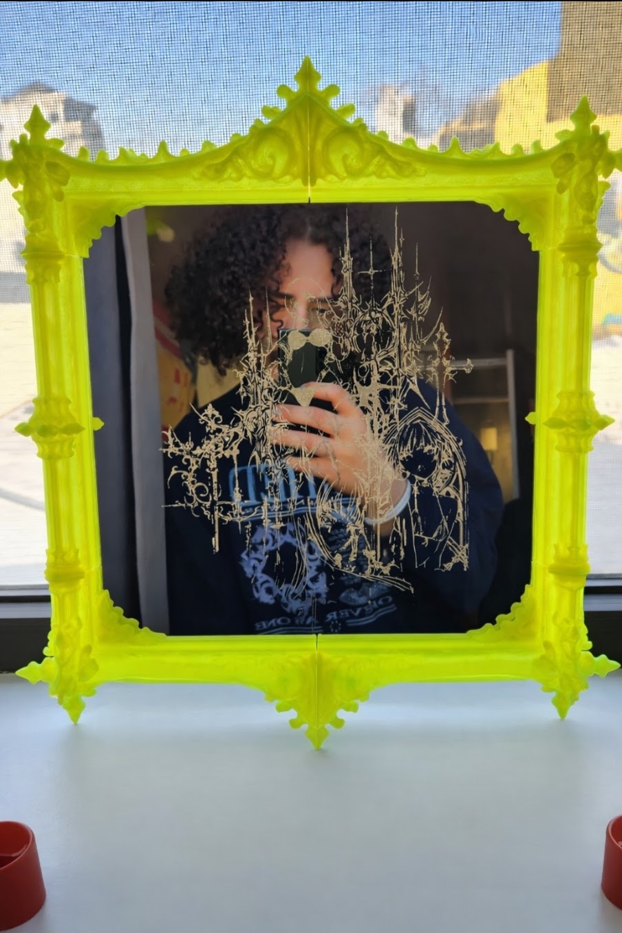 Custom Engraved Mirror